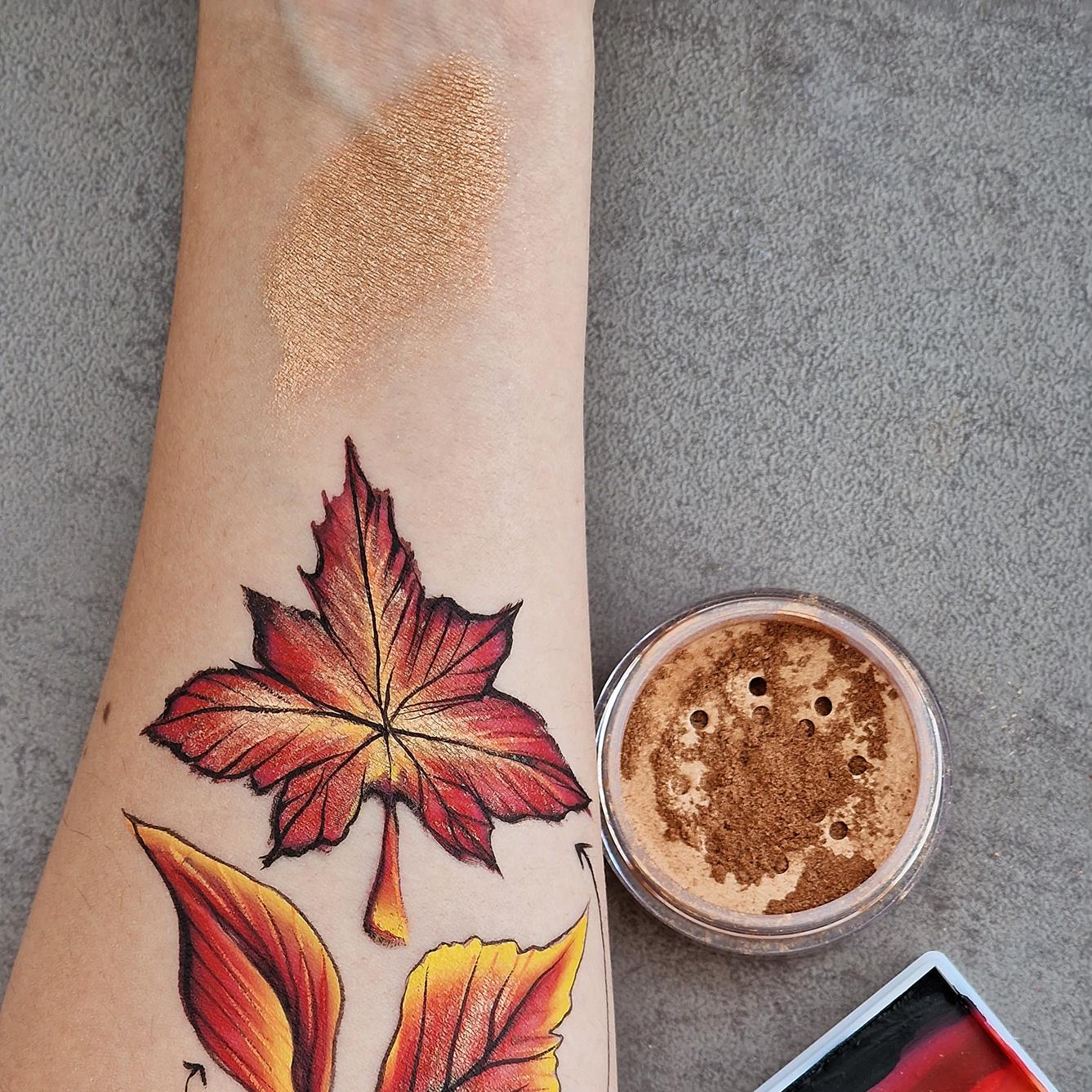 Pudră strălucitoare pentru față și corp Aurie Diamond FX, 5 g (4)